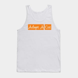 Adopt A Cat Tank Top